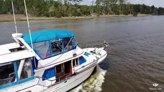 1987 Albin 43 Sundeck - Underway