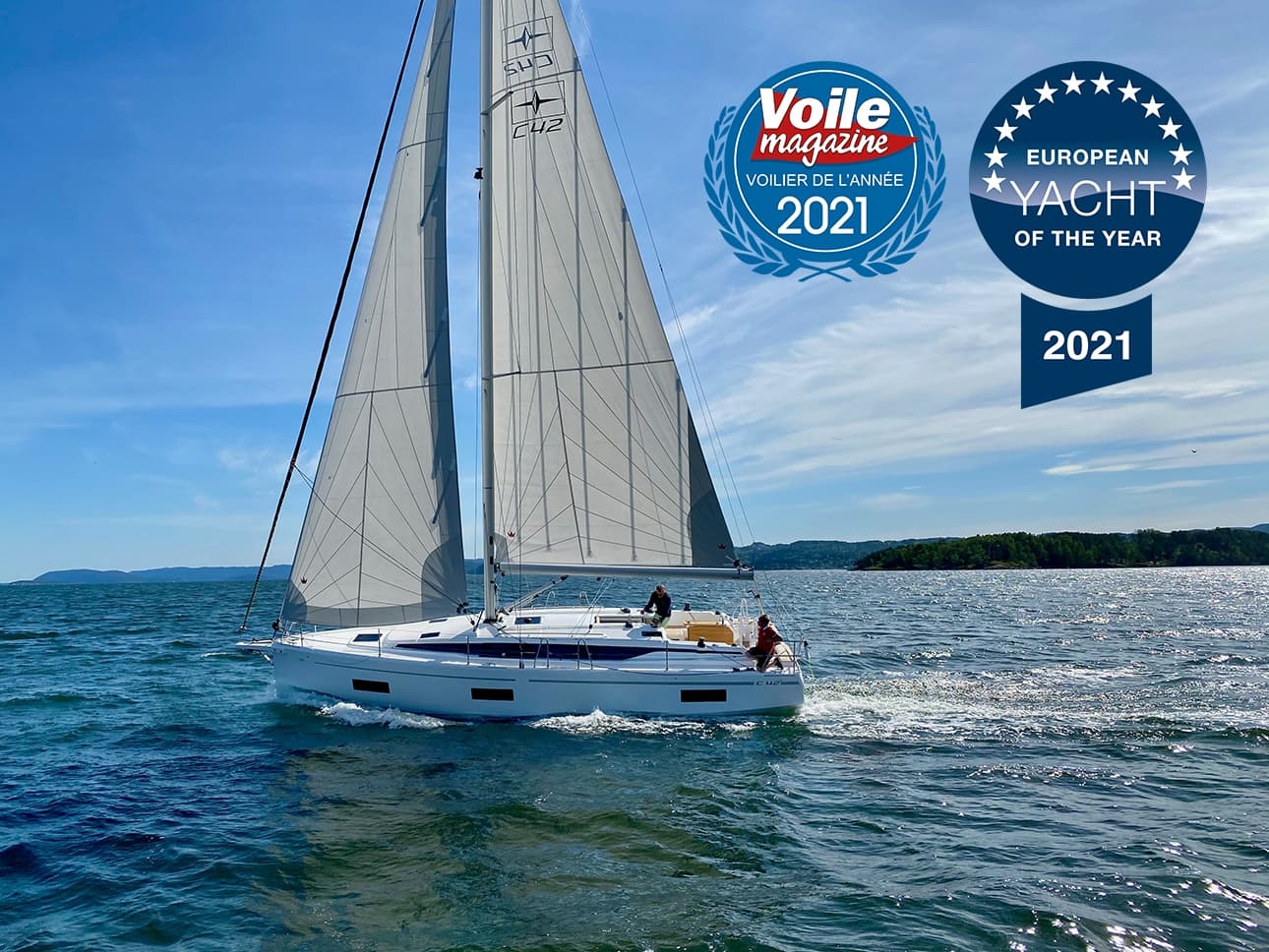 BAVARIA C42 WINS EUROPEAN YACHT OF THE YEAR 2021