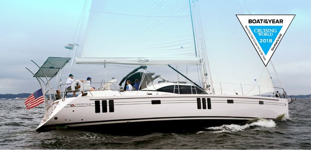 Southerly 540 Wins Cruising World Boat of the Year for Best Full Size Cruiser!