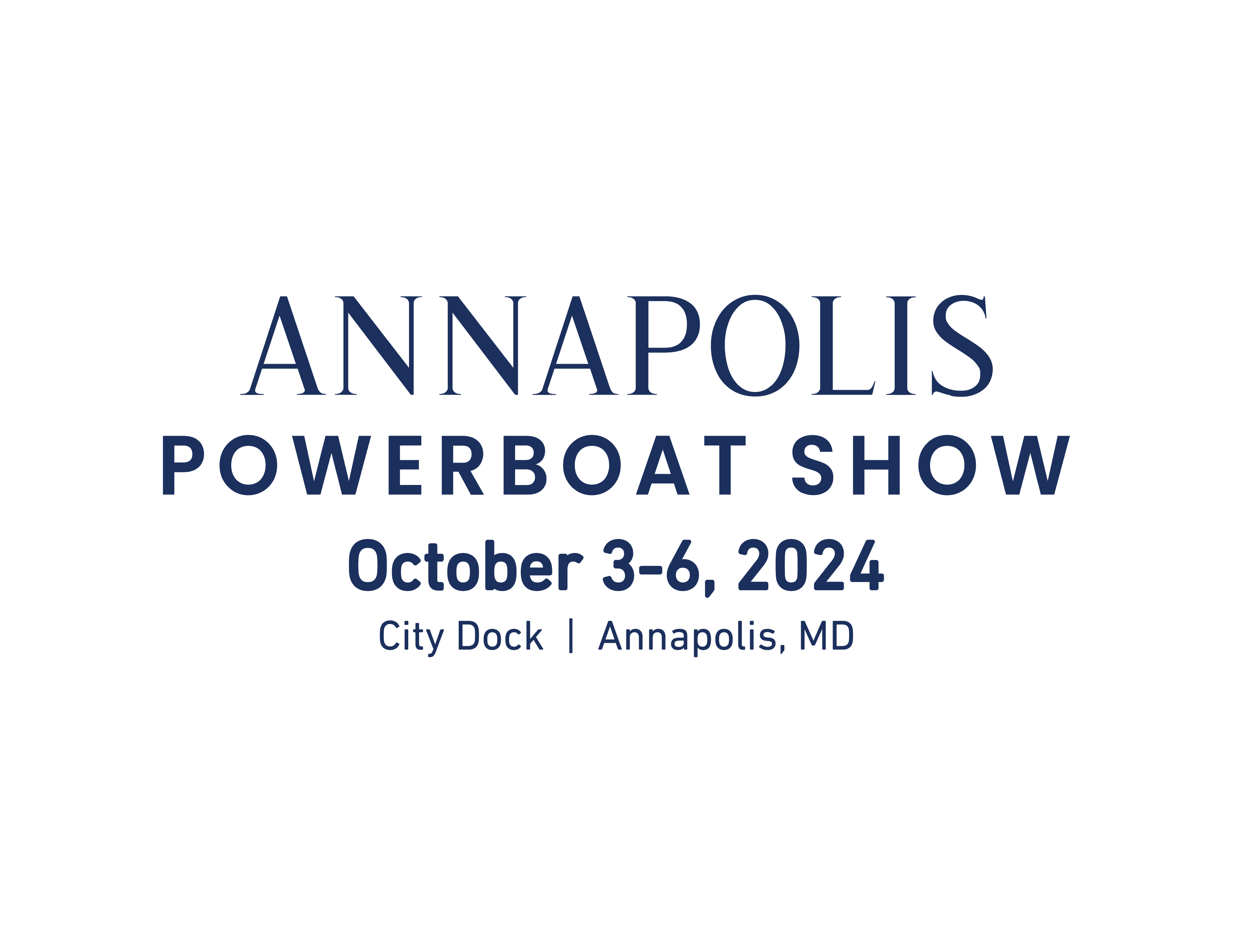 2024 Annapolis Powerboat Show
