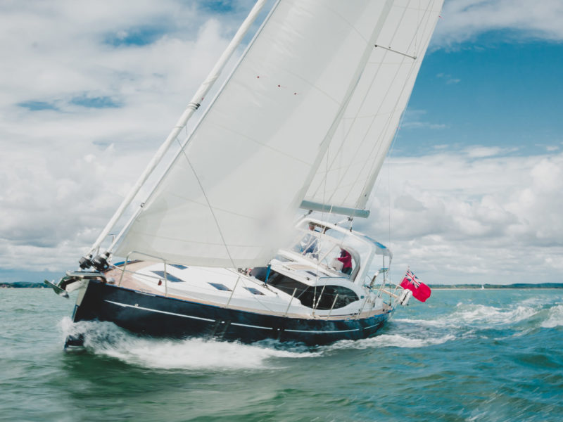 Southerly 48 offered by S&J Yachts. Built by Ocean Shipyard Limited