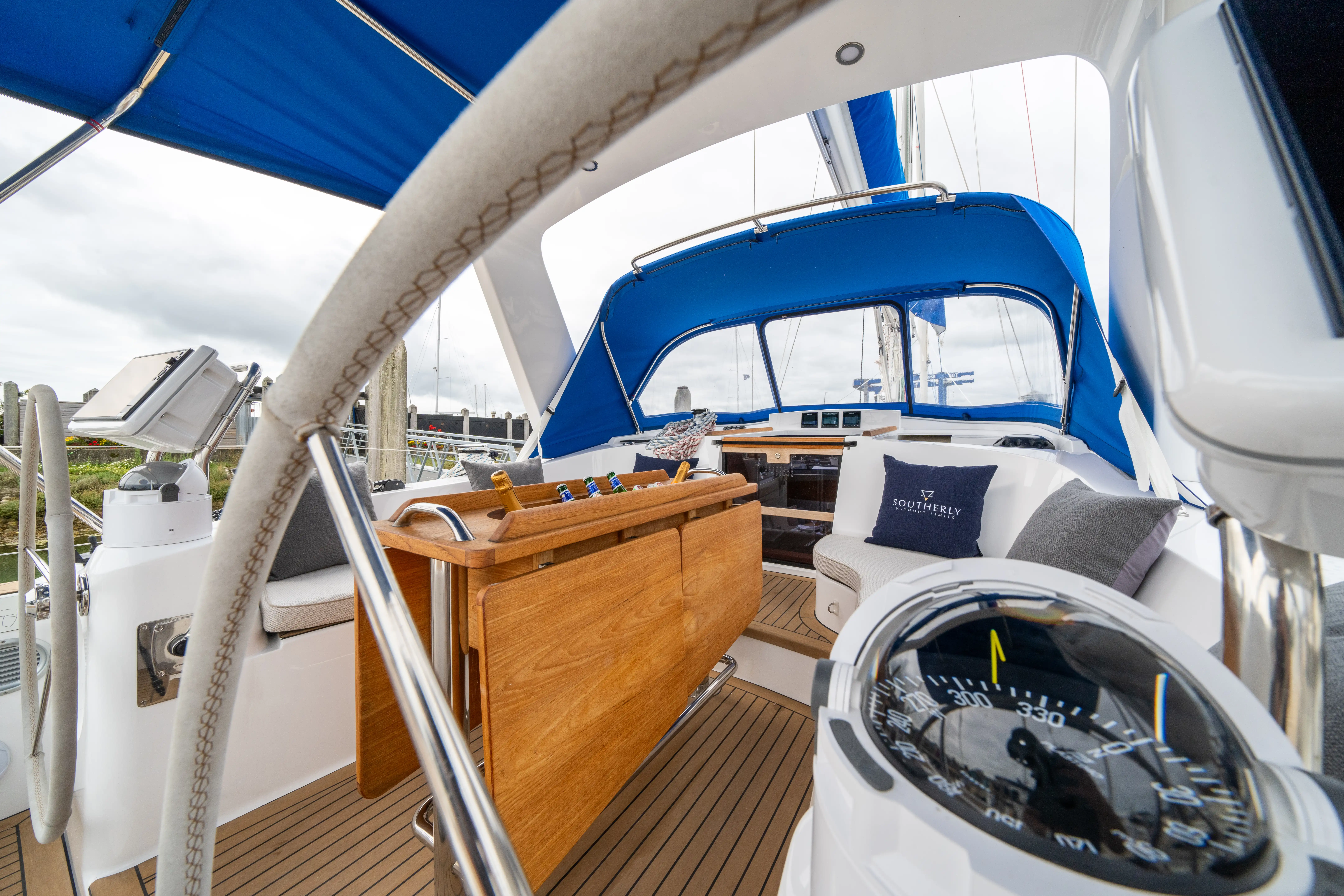 Southerly Yachts: Without Limits - Southerly 480 exterior cockpit