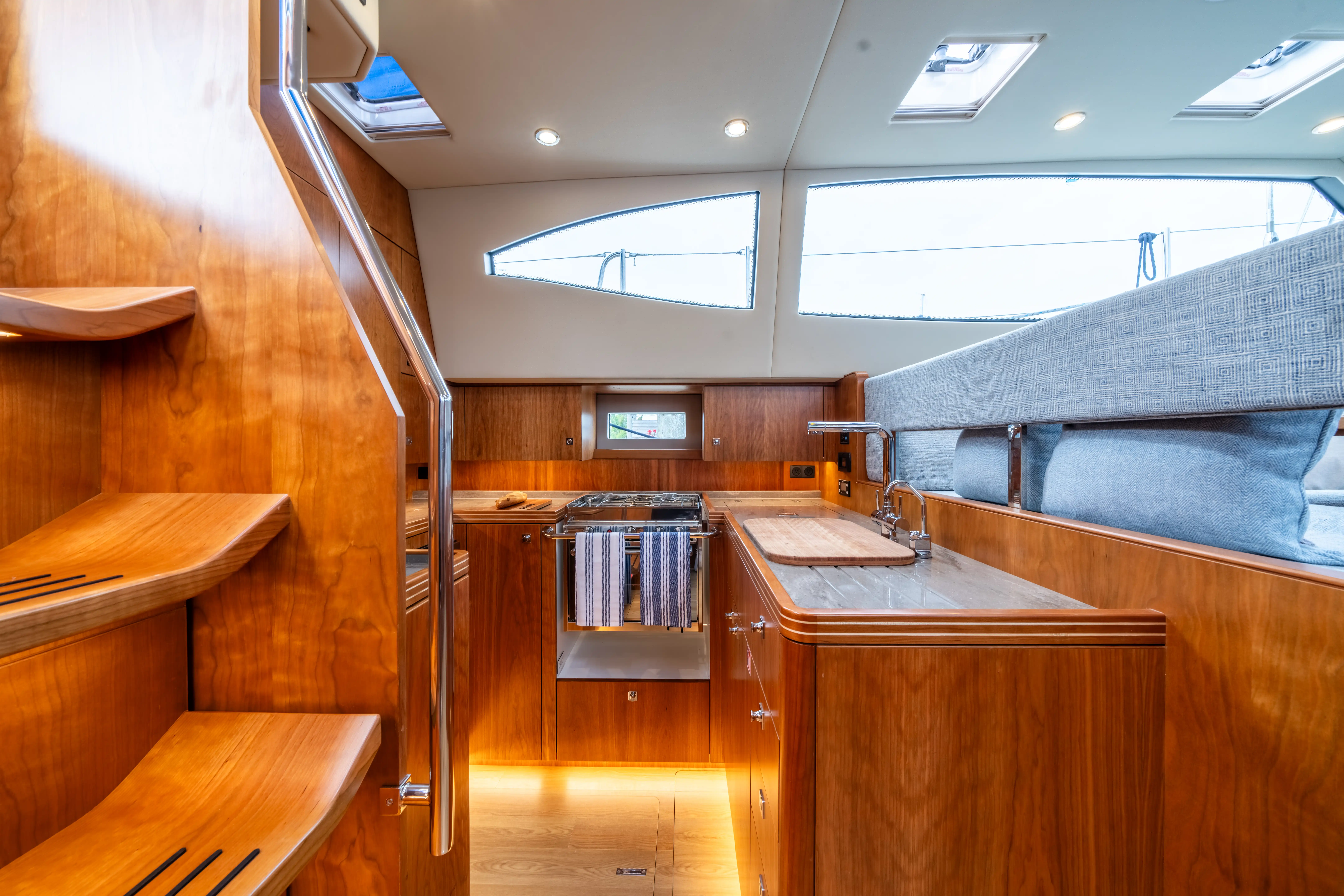 Southerly Yachts: Without Limits - Southerly 480 interior galley