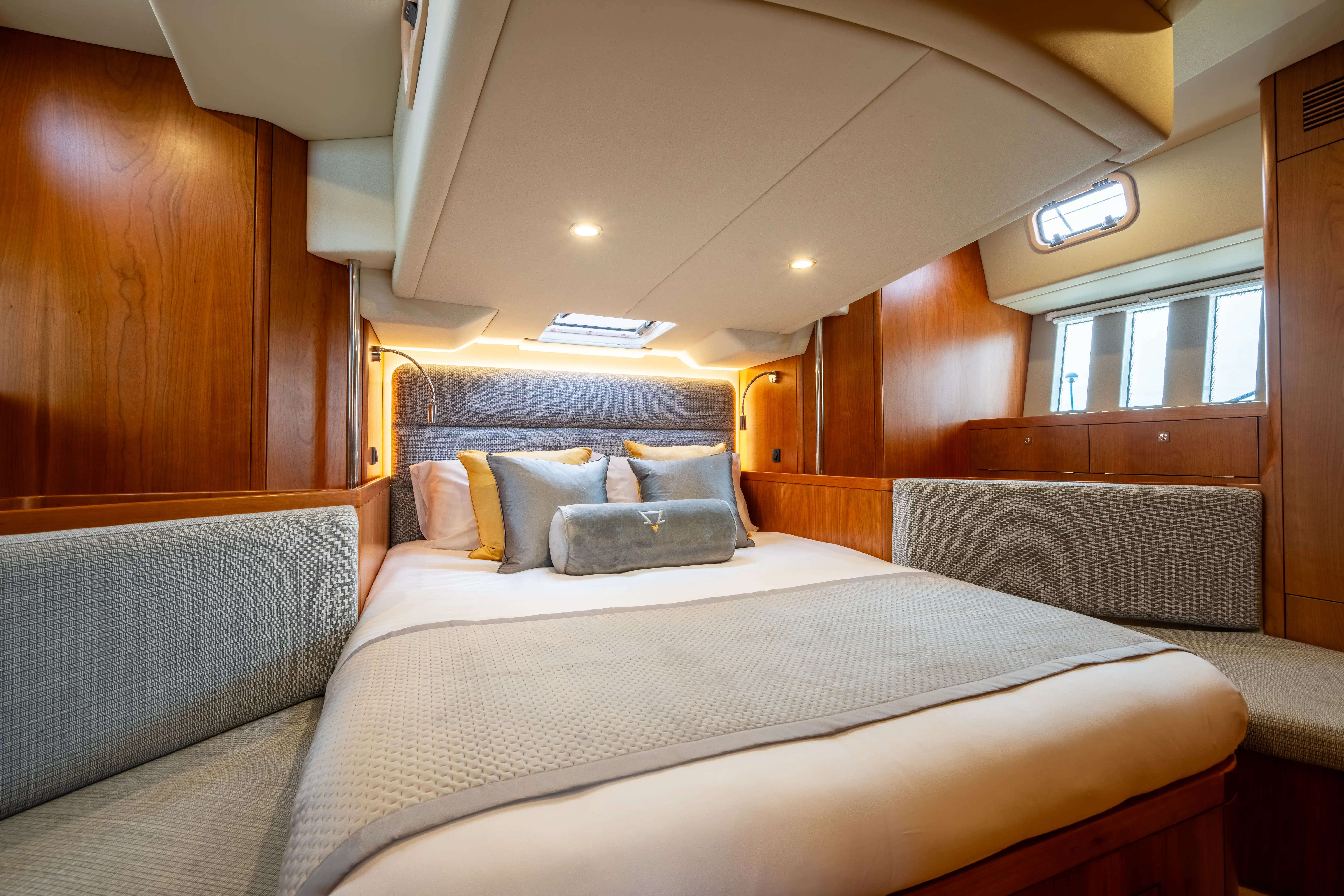 Southerly Yachts: Without Limits - Southerly 480 interior master aft cabin
